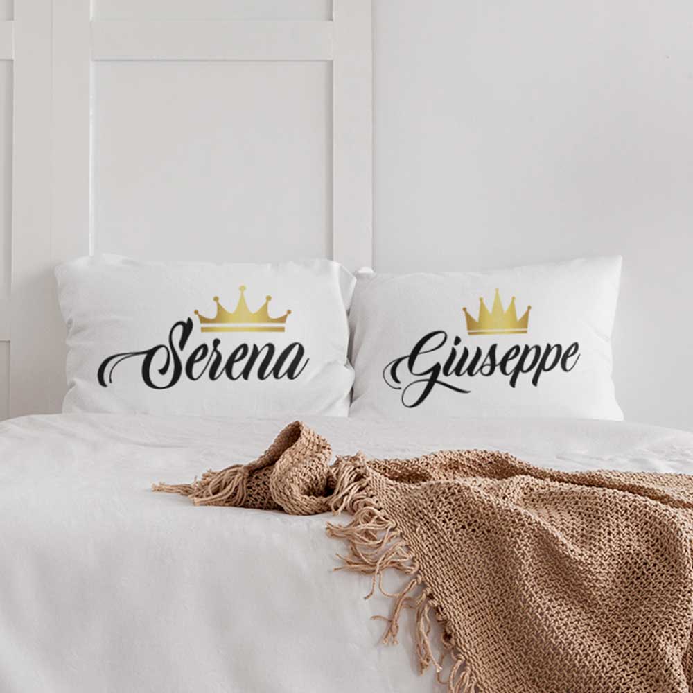 Federe da letto king e queen